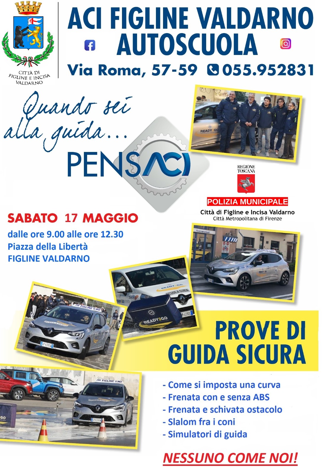 “Quando sei alla guida… pensACI!” – Prove di guida sicura Immagine anteprima