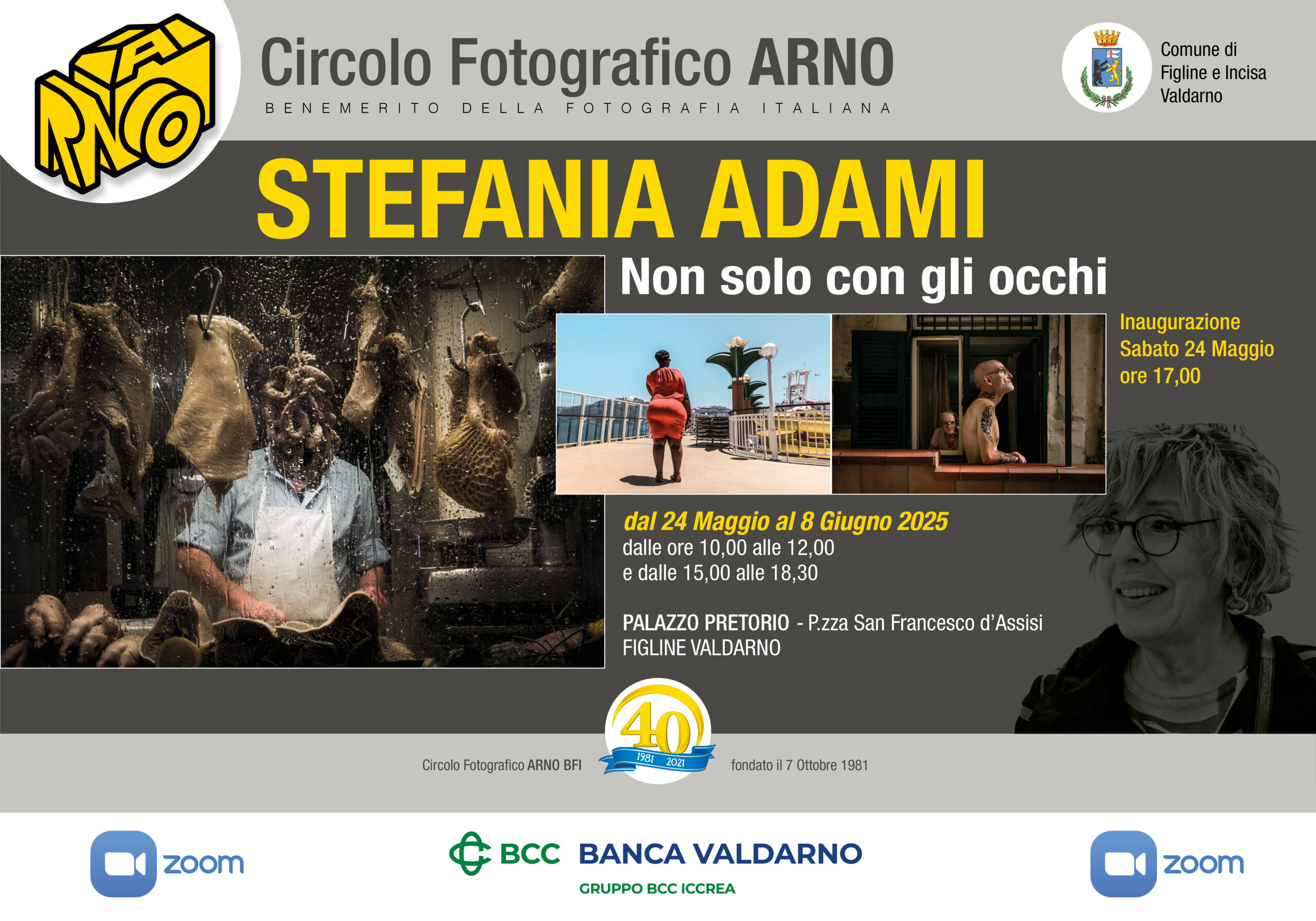 Mostra fotografica – “Non solo con gli occhi” di Stefania Adami Immagine anteprima