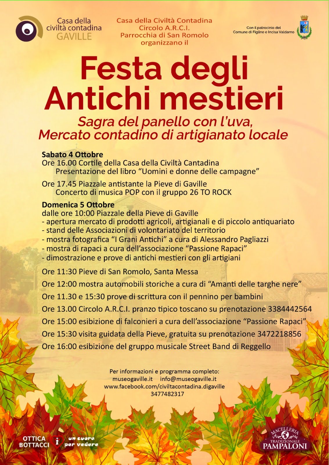 Festa degli antichi mestieri e sagra del panello con l’uva Immagine anteprima